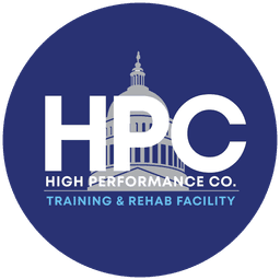 High Performance Co. Training and Rehab Facility banner logo