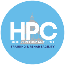 High Performance Co. Training and Rehab Facility banner logo